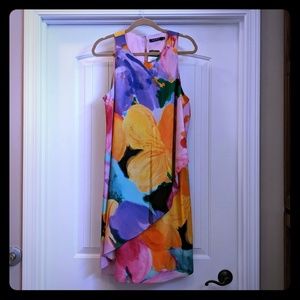 NEW Ralph Lauren sleeveless floral dress, 14
